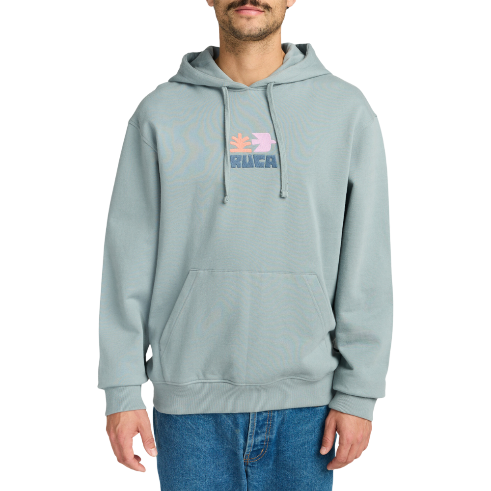 RVCA - Mosaic Hoodie - Lead - Hoodie