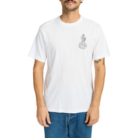 RVCA - Deth Valley SS Tee - White - T-Shirt