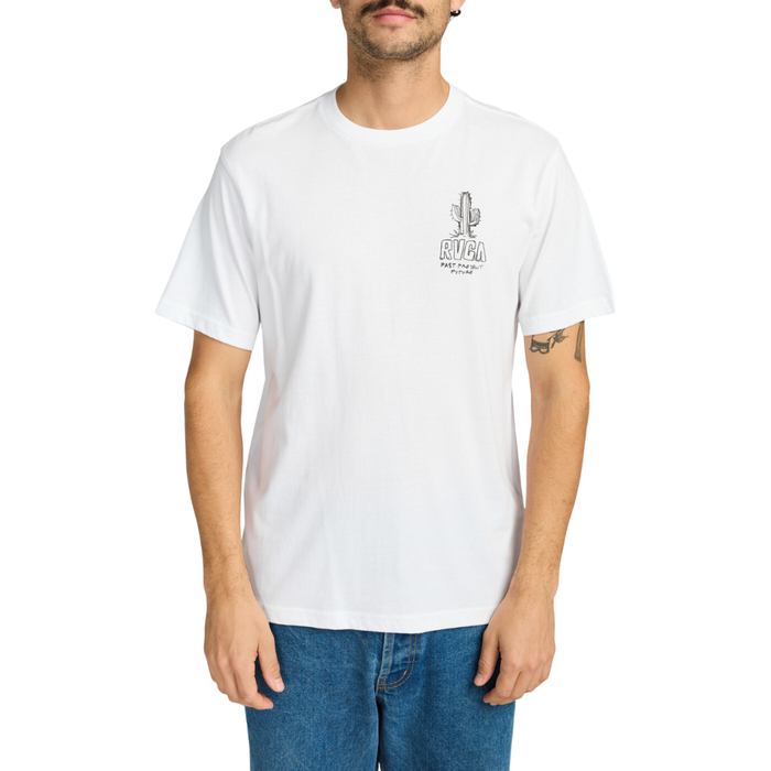 RVCA - Deth Valley SS Tee - White - T-Shirt