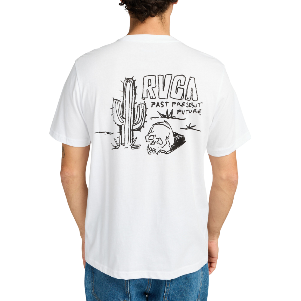 RVCA - Deth Valley SS Tee - White - T-Shirt