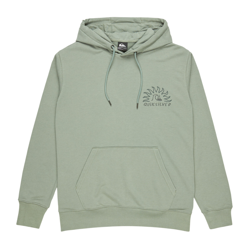 Quiksilver - Graphic Mix Hoodie - Chinois Green - Hoodie