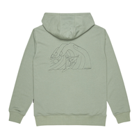 Quiksilver - Graphic Mix Hoodie - Chinois Green - Hoodie