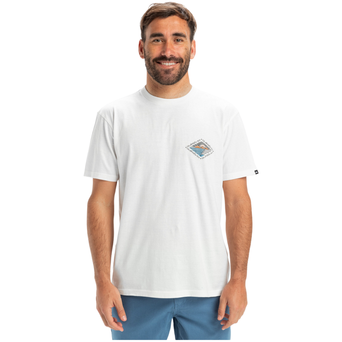 Quiksilver - Evo Future Islands SS - Snow White - T-Shirt