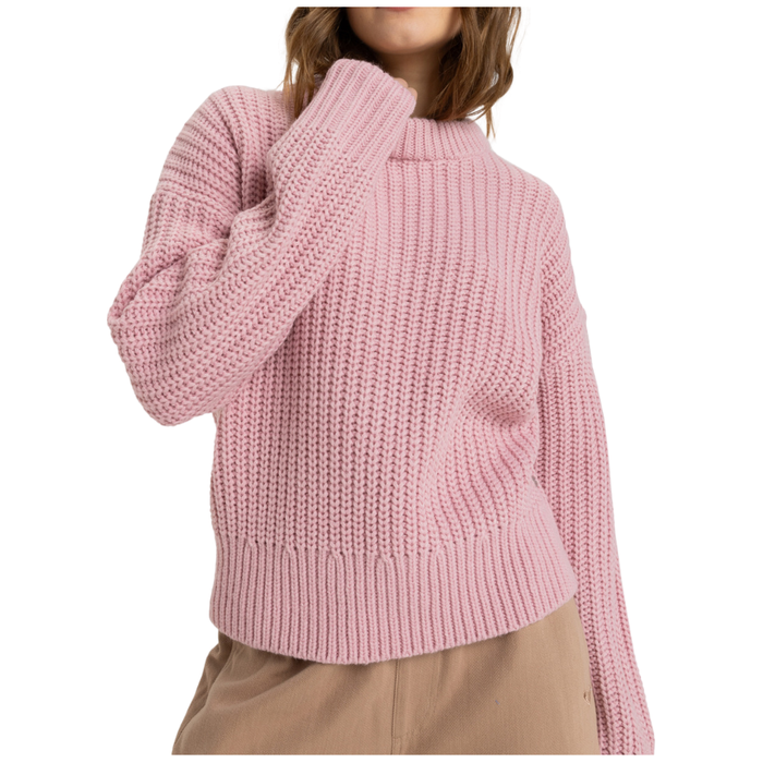 Roxy - Coming Home Sweater - Bleached Mauve - Pullover