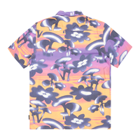 Quiksilver - Safe Paradise SS - Vintage Violet Biophilia  - Kurzarmhemd