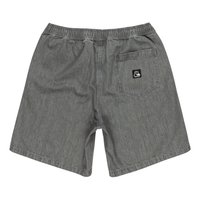 Quiksilver - Taxer Denim Short - Medium Grey Wash - Jean Short