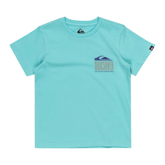 Quiksilver - Qs World Force SS Boy - Aqua Sky - T-Shirt