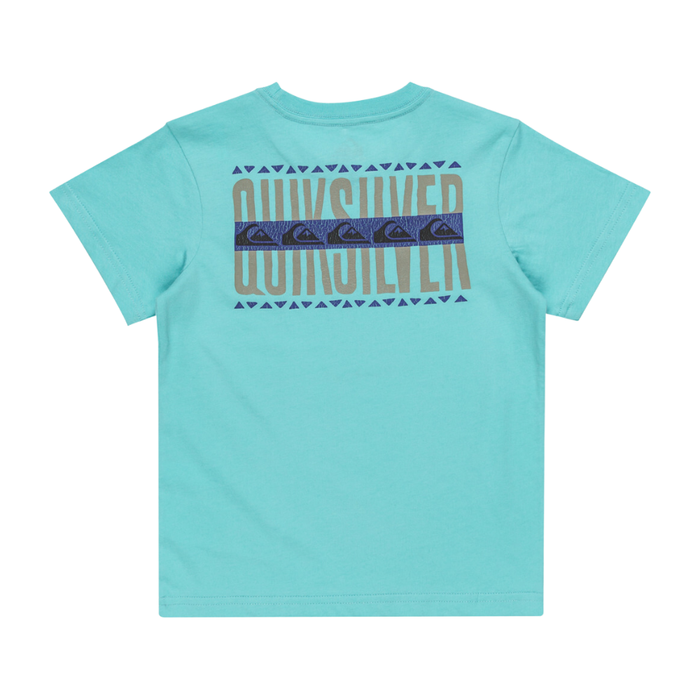 Quiksilver - Qs World Force SS Boy - Aqua Sky - T-Shirt