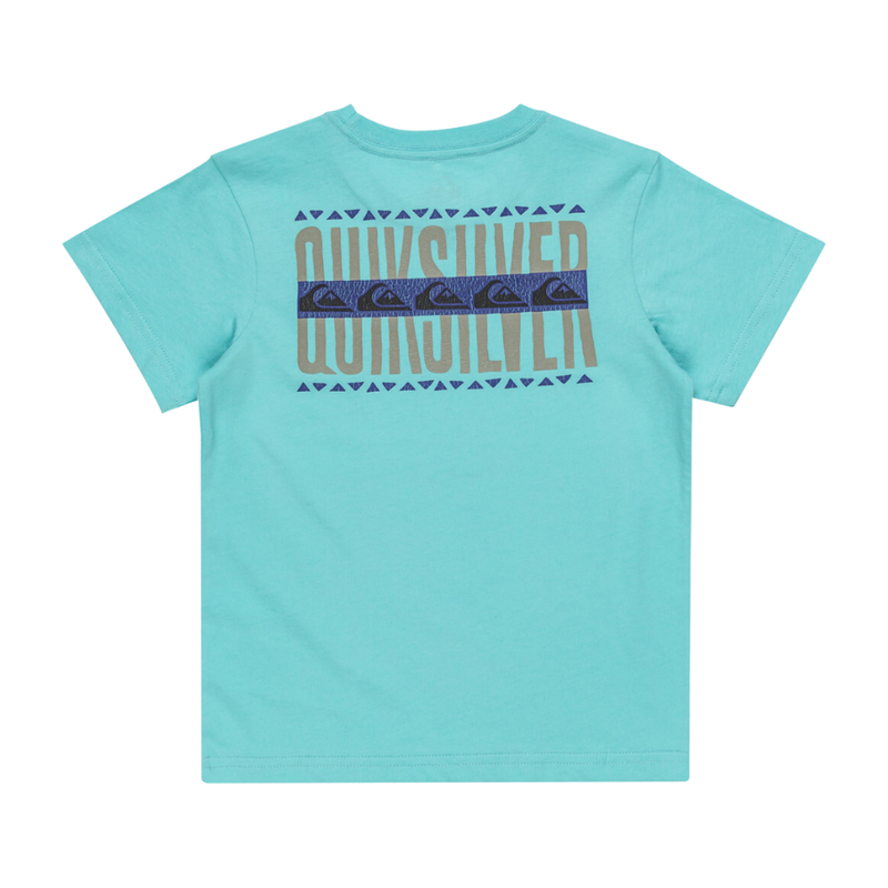 Quiksilver - Qs World Force SS Boy - Aqua Sky - T-Shirt