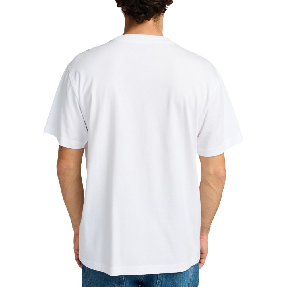 RVCA - Nature Display SS Tee - White - T-Shirt