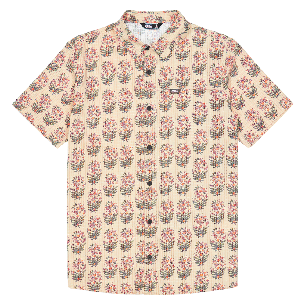 Picture - Klivox P Shirts - Aster Print - Kurzarmhemd