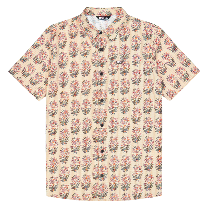 Picture - Klivox P Shirts - Aster Print - Kurzarmhemd