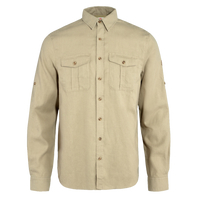 FjällRäven - Övik Travel Shirt LS M - Sand Stone - Langarmhemd