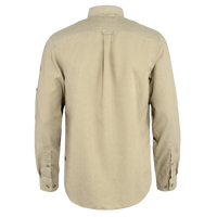 FjällRäven - Övik Travel Shirt LS M - Sand Stone - Langarmhemd