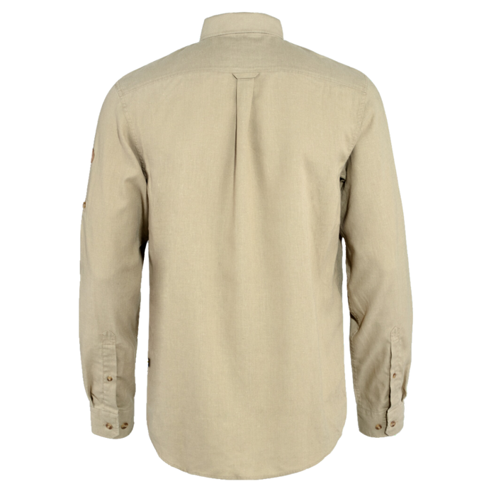 FjällRäven - Övik Travel Shirt LS M - Sand Stone - Langarmhemd