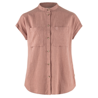 FjällRäven - Övik Hemp Shirt SS W - Dusty Rose - Bluse