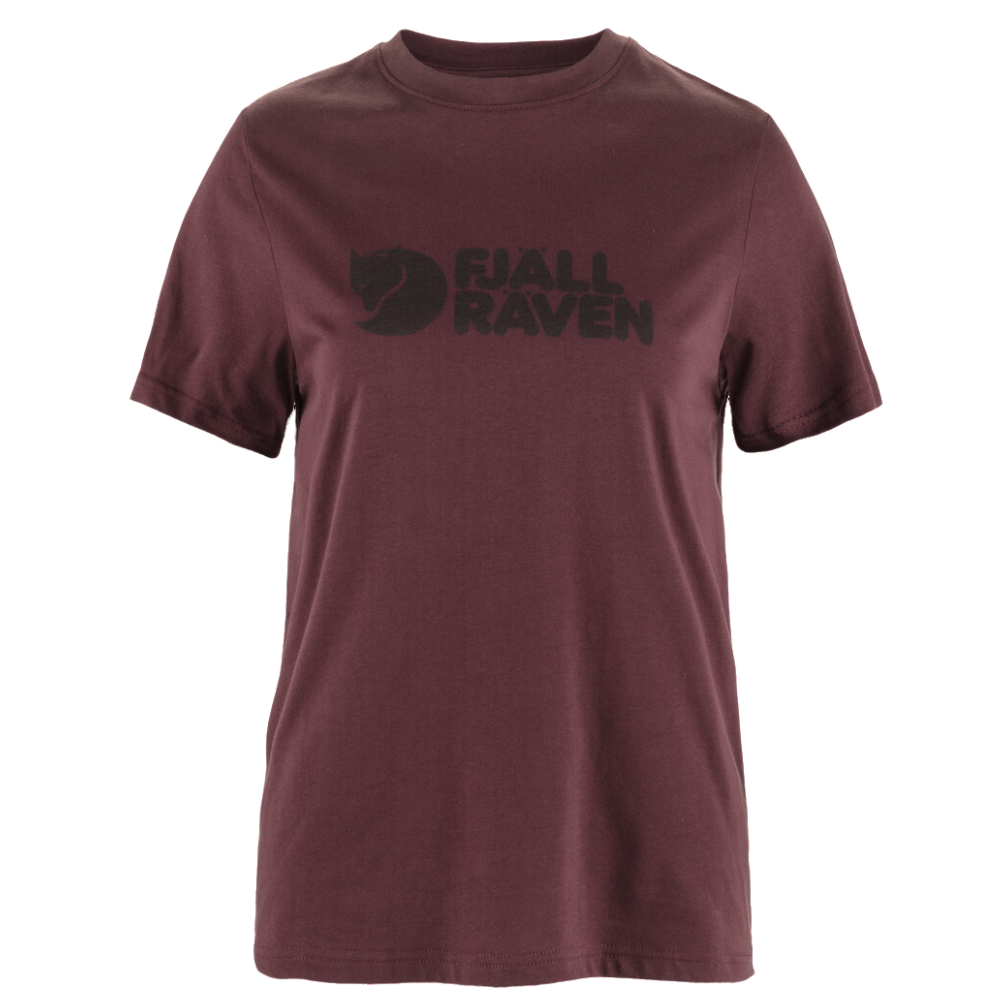 FjällRäven - Fjällräven Logo Tee W - Port - Outdoor-Shirt  Kurzarm