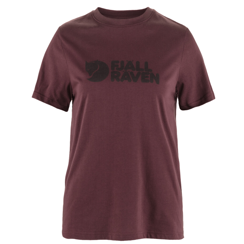 FjällRäven - Fjällräven Logo Tee W - Port - Outdoor-Shirt  Kurzarm