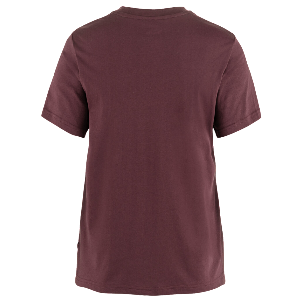 FjällRäven - Fjällräven Logo Tee W - Port - Outdoor-Shirt  Kurzarm