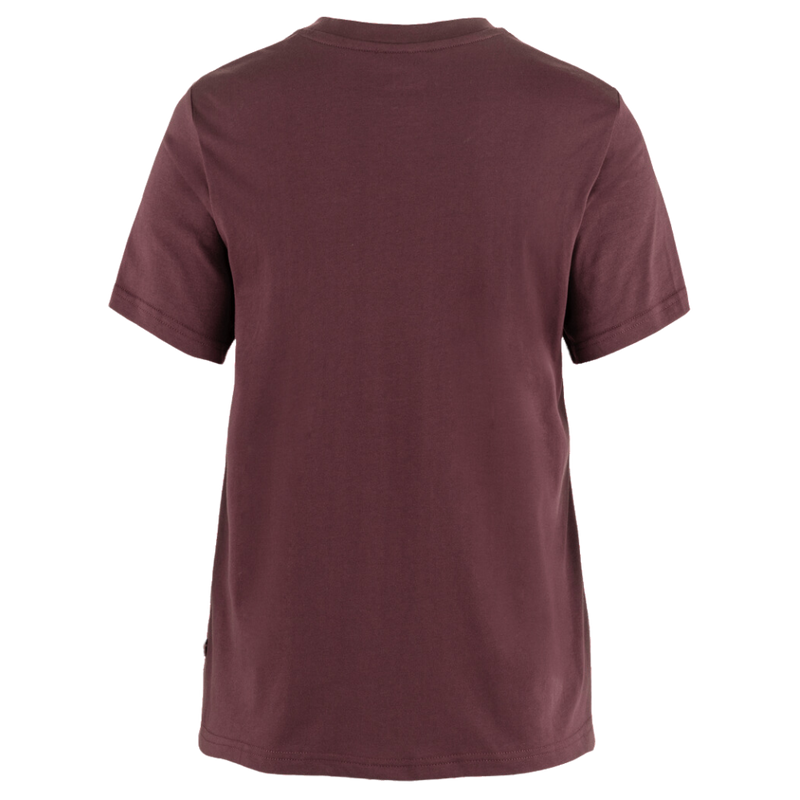 FjällRäven - Fjällräven Logo Tee W - Port - Outdoor-Shirt  Kurzarm