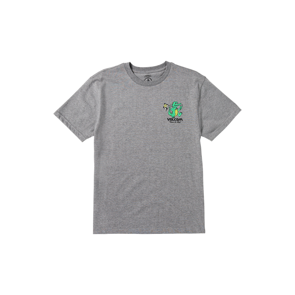 Volcom - BB Gatornation SST - Grey Heather - T-Shirt