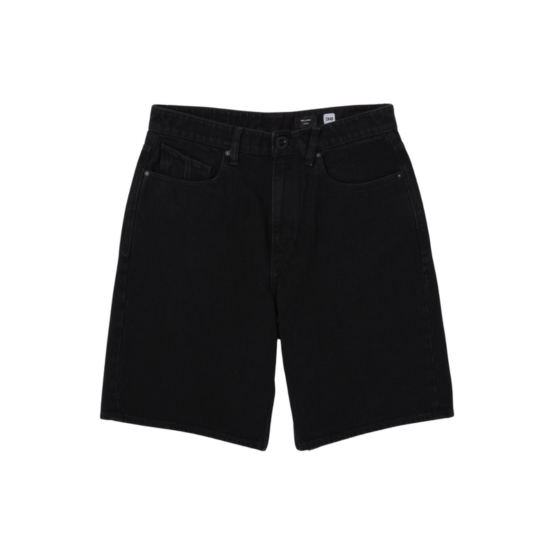 Volcom - Billow Denim Short - Black - Baggy Short