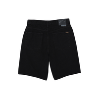 Volcom - Billow Denim Short - Black - Baggy Short