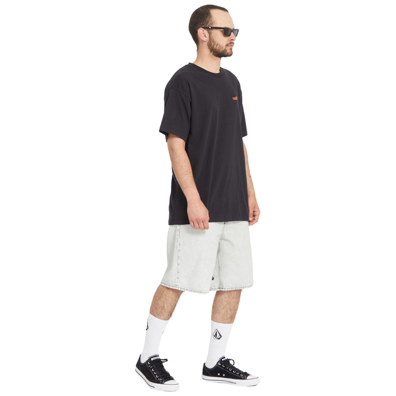 Volcom - Billow Denim Short - Bone - Baggy Short