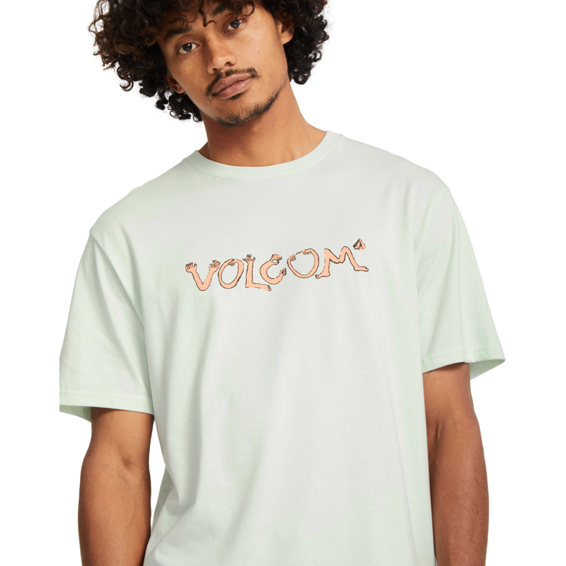 Volcom - Crazybal BSC SST - Cloud Blue - T-Shirt