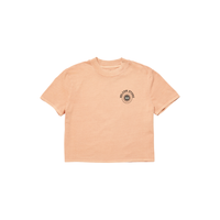 Volcom - Dial Crop Tee - Sand Brown - Crop Top