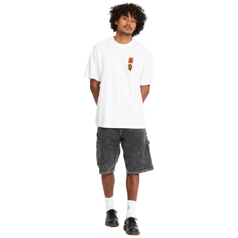 Volcom - Gonyvaders LSE SST - White - T-Shirt