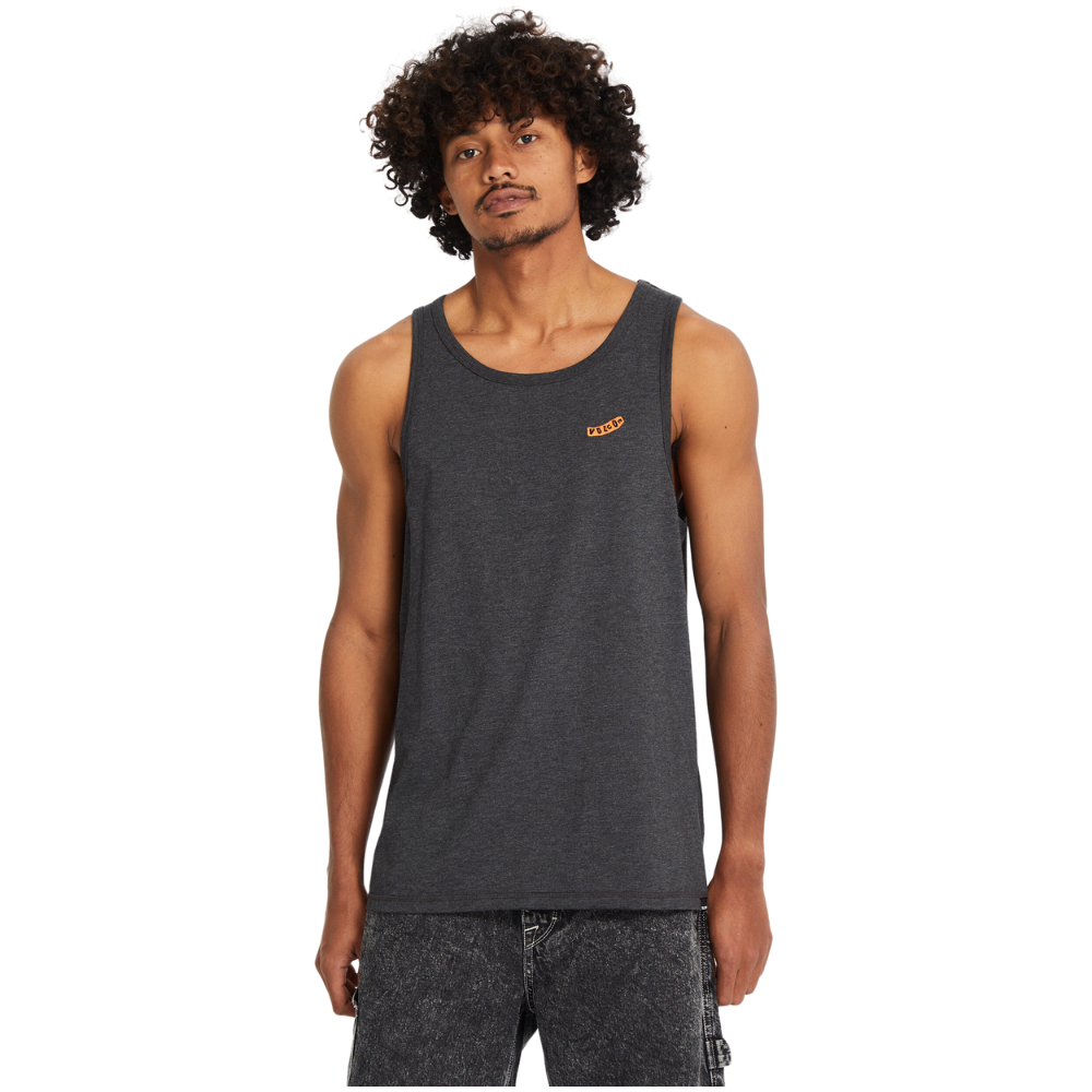 Volcom - Pistol Stone HTH TT - Heather Black - Tank Top