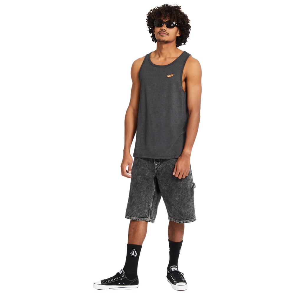 Volcom - Pistol Stone HTH TT - Heather Black - Tank Top