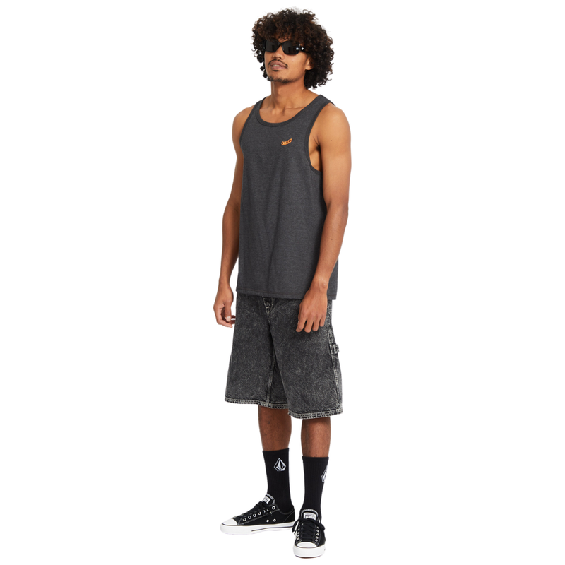 Volcom - Pistol Stone HTH TT - Heather Black - Tank Top