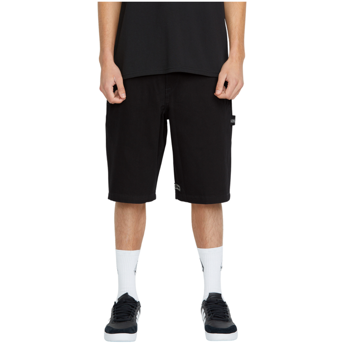 Volcom - Sawhorse Denim Short - Black - Baggy Short