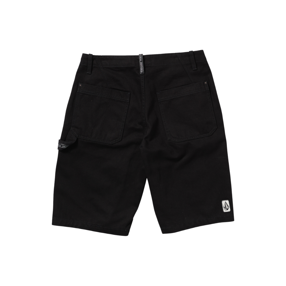 Volcom - Sawhorse Denim Short - Black - Baggy Short