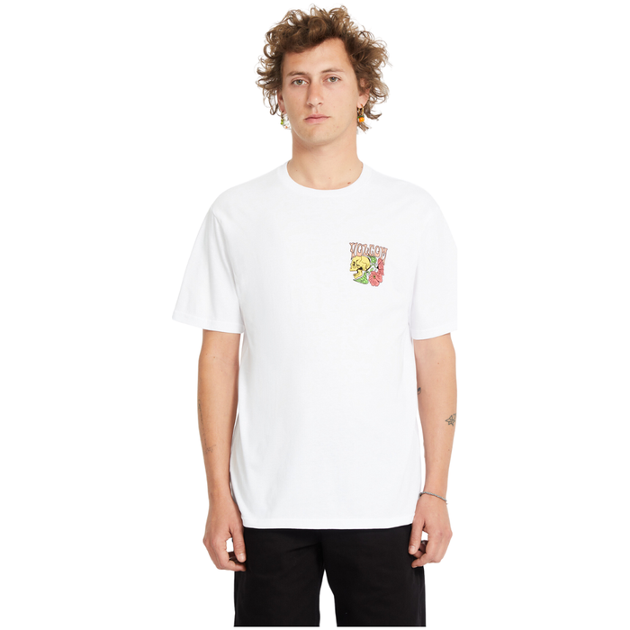 Volcom - Tooflow BSC SST - White - T-Shirt