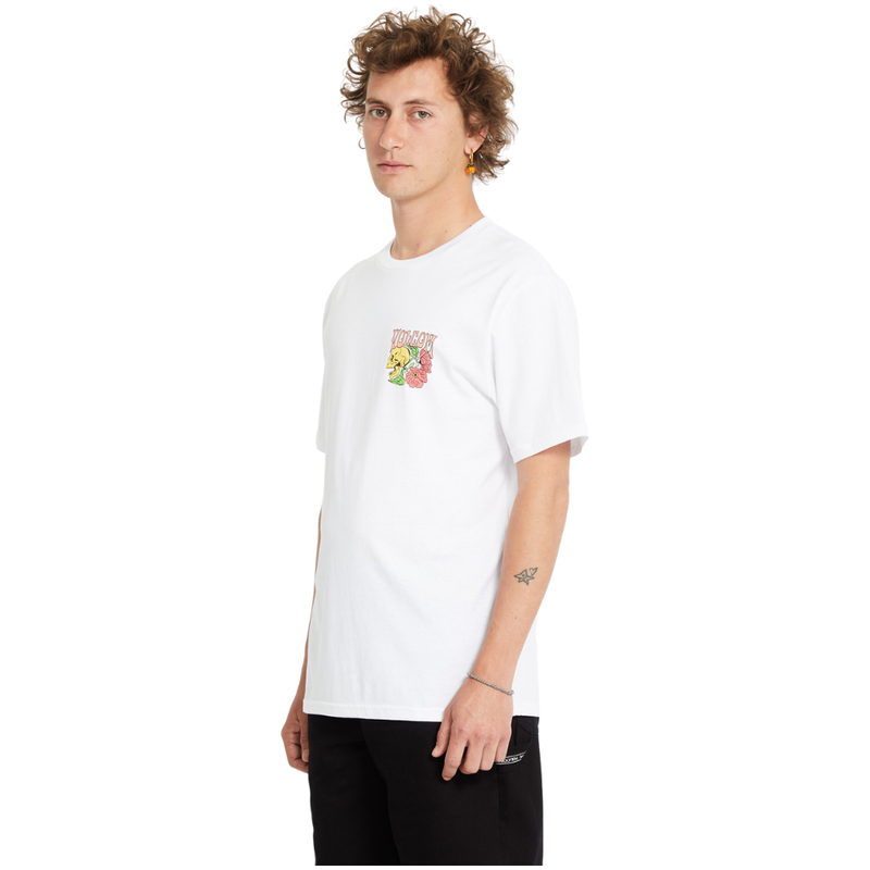 Volcom - Tooflow BSC SST - White - T-Shirt