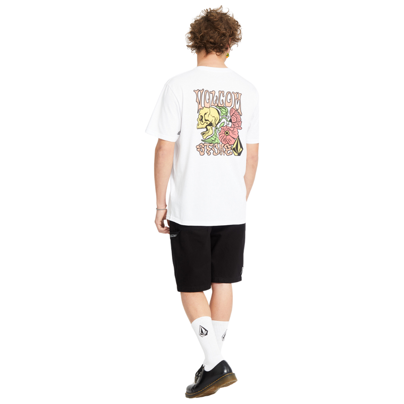 Volcom - Tooflow BSC SST - White - T-Shirt