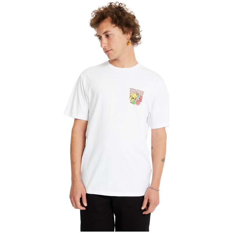 Volcom - Tooflow BSC SST - White - T-Shirt