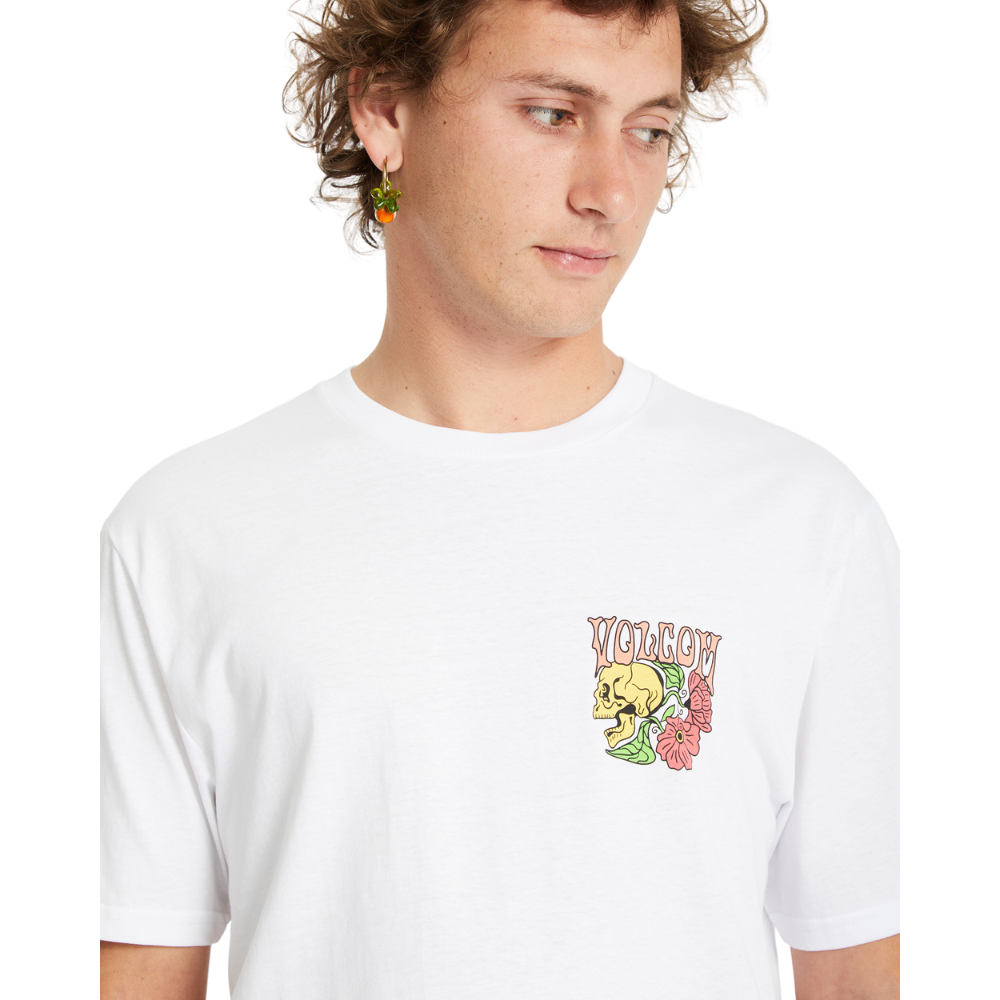 Volcom - Tooflow BSC SST - White - T-Shirt