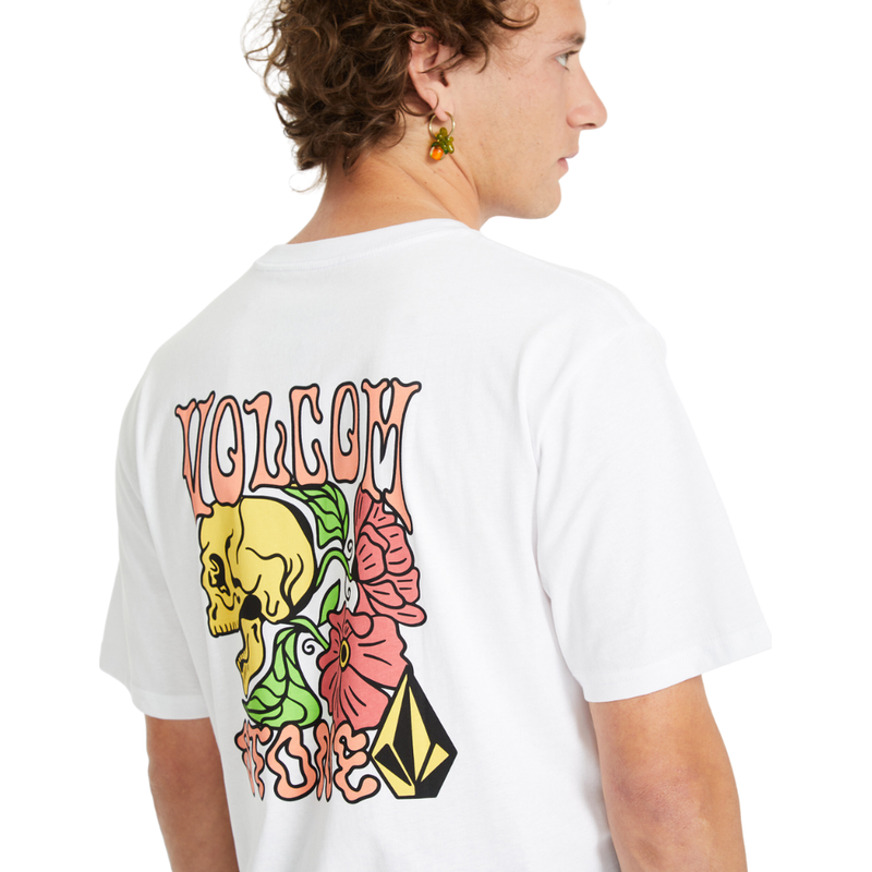 Volcom - Tooflow BSC SST - White - T-Shirt