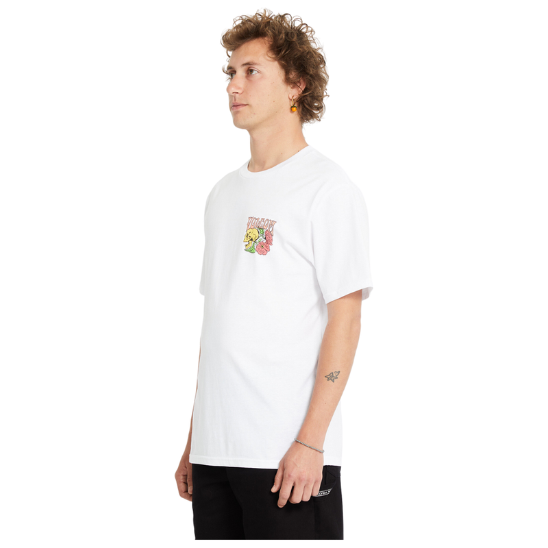 Volcom - Tooflow BSC SST - White - T-Shirt