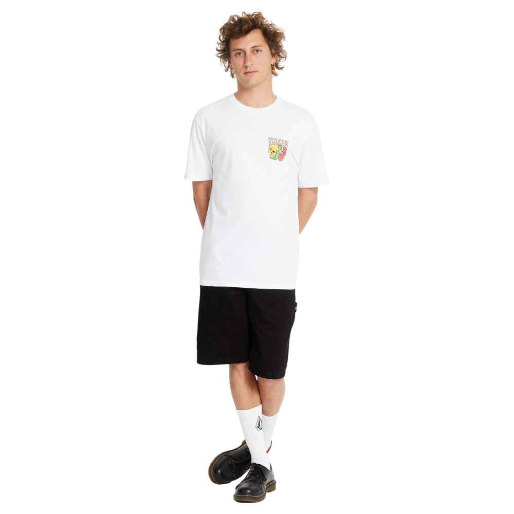 Volcom - Tooflow BSC SST - White - T-Shirt