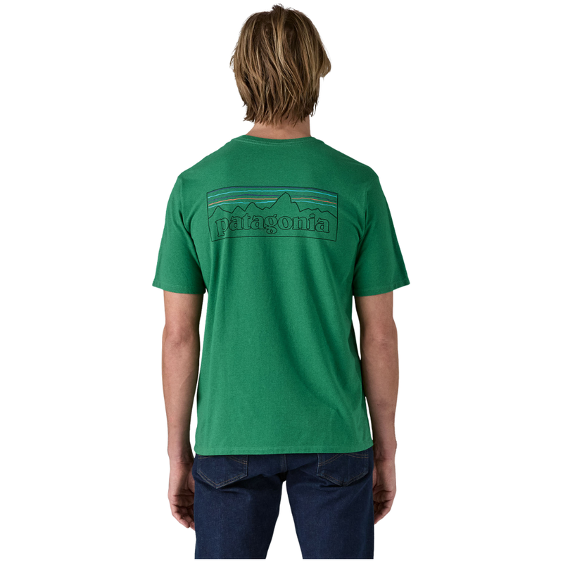 Patagonia - Ms P-6 Logo Responsibili-Tee - P-6 Outline: Heartleaf Green - T-Shirt