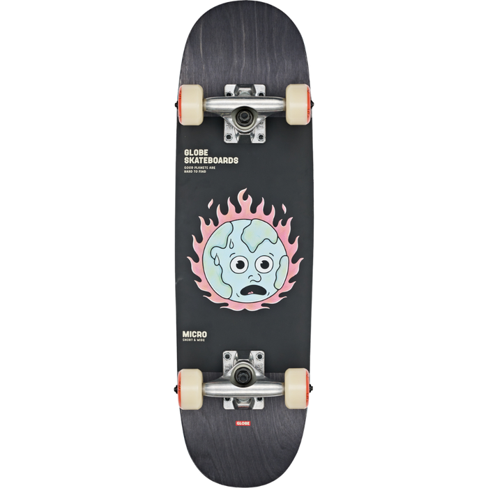 Globe - Kids Softie Micro - Black/In Flames - Skateboard-Complete