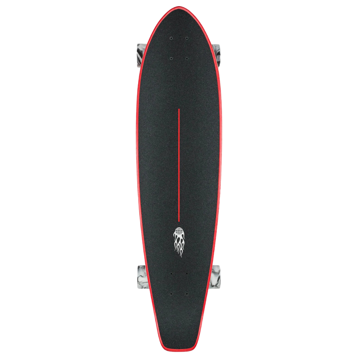 Globe - The All-Time - Red Flames - Longboard-Complete