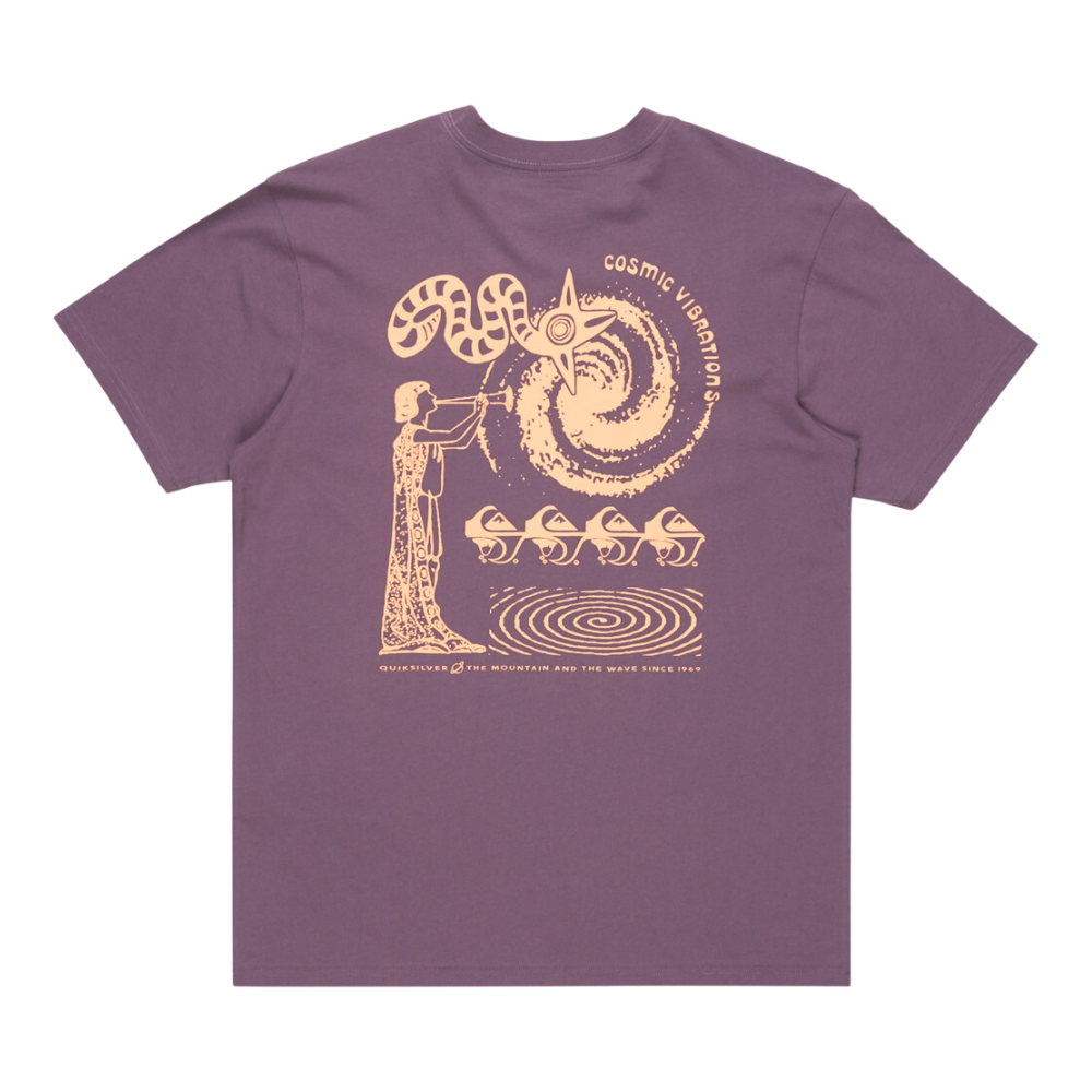 Quiksilver - EV Cosmic Vibrations SS - Vintage Violet - T-Shirt