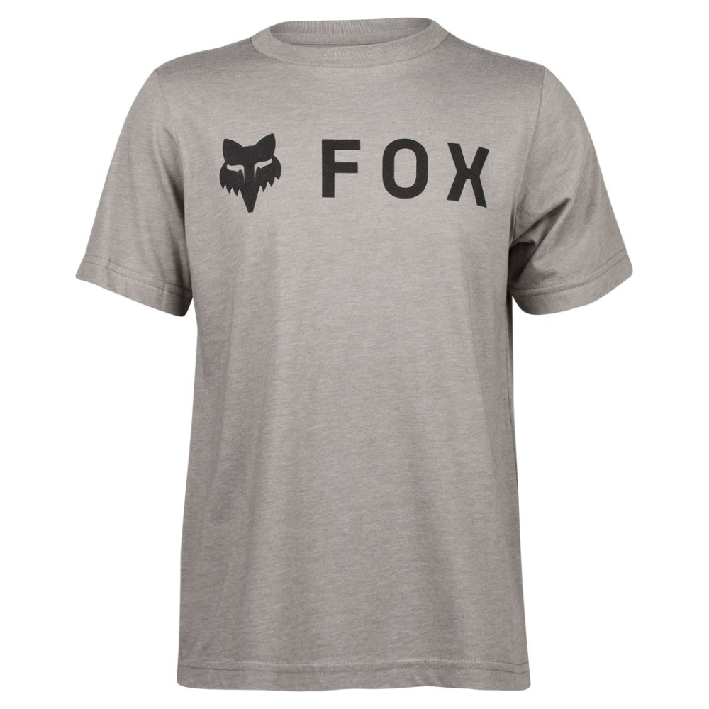 Fox - Yth Absolute SS Tee - Heather Graphite - T-Shirt