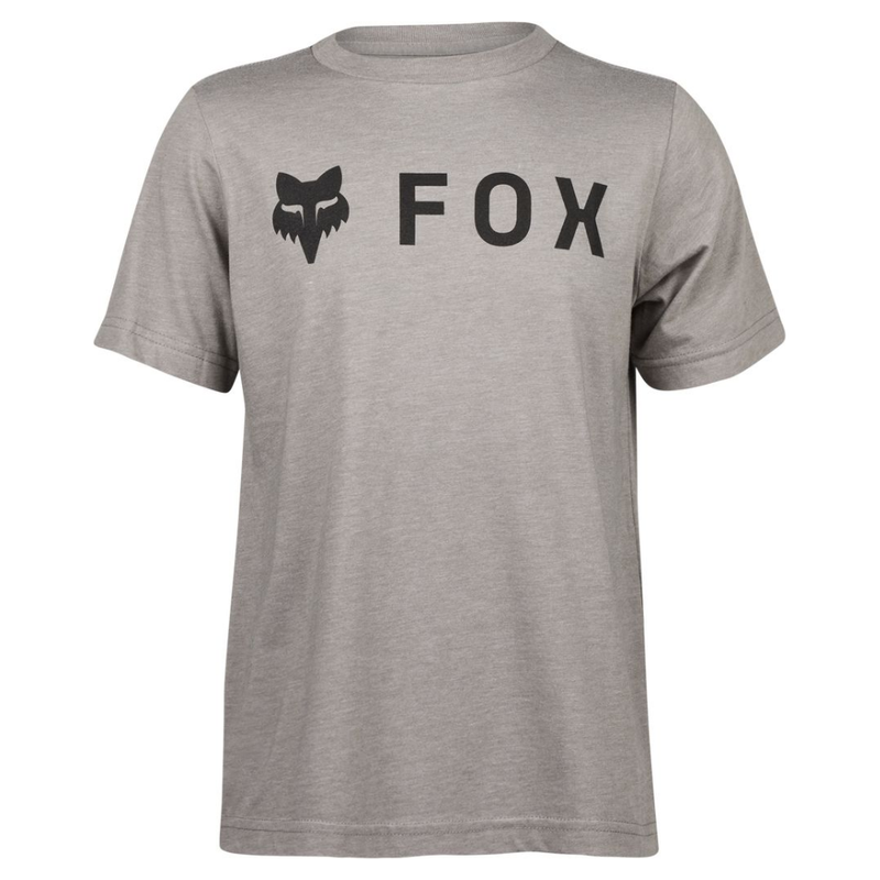 Fox - Yth Absolute SS Tee - Heather Graphite - T-Shirt